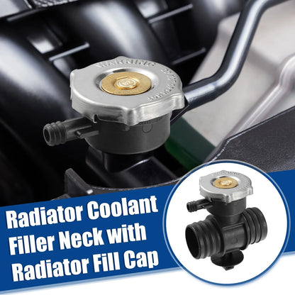 Radiator Coolant Filler Neck with Radiator Fill Cap for Dodge Durango