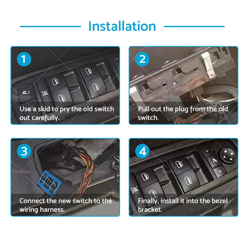 Passenger Side Power Window Switch for Kia Sportage (2010-2015)