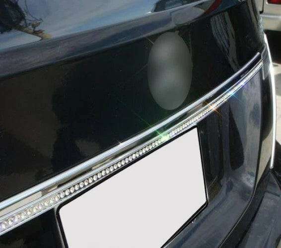 Chrome Crystal Boot Lid Moulding Handle Trim for Mercedes W204 (2007-2011)