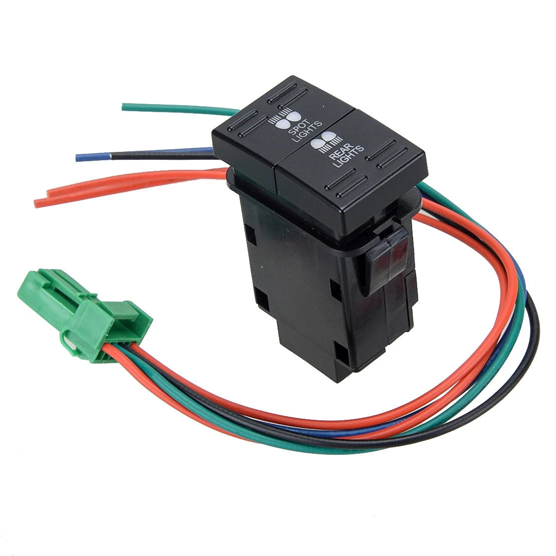 Dual Push Switch Button Spot Lights for Ford Ranger (2011-2021)