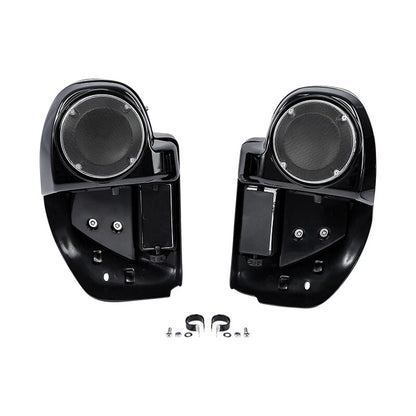 Chrome 6.5" Lower Vented Speaker Fairing for Street Glide (2014-2024)