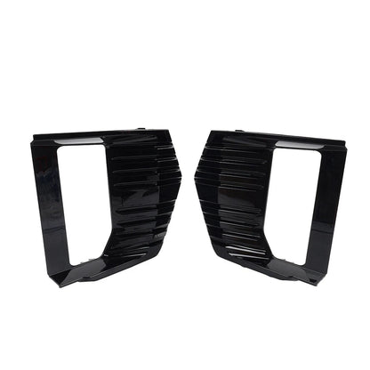 Front Bumper Fog Light Grille Covers for GMC Yukon (2021-2024)