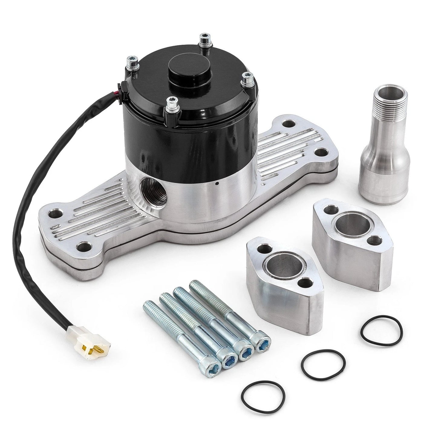Slimline Electric Water Pump for Chevy SBC 350 (40+ GPM)