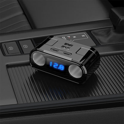 60W Intelligent Cigarette Lighter Charger for Car & Truck (12-24V)
