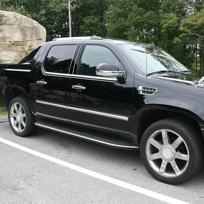 Black Door Trim Pillar Posts for 2007-14 Cadillac Escalade ESV/EXT 4 x Pieces
