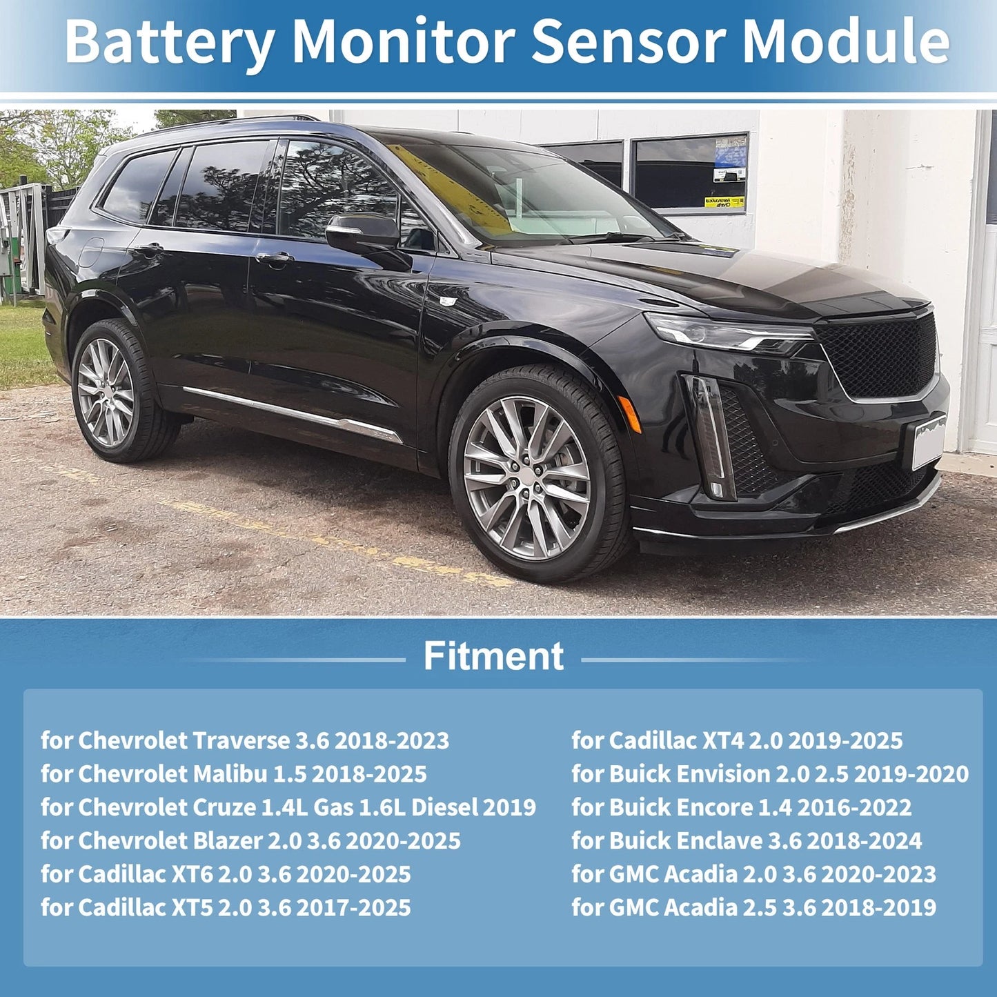 Battery Sensor Monitor Module for Chevrolet Malibu (2018 - 2025)