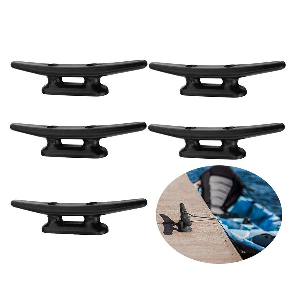 Deck Cleats / 4" 5pcs / Rope Cleat for Boat Dock