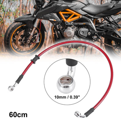 Universal / 60cm / Motorcycle Brake Clutch Oil Hose Line Pipe Hydraulic