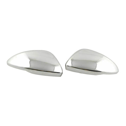 Silver Rearview Mirror Covers for Chevrolet Cruze (2016-2019)