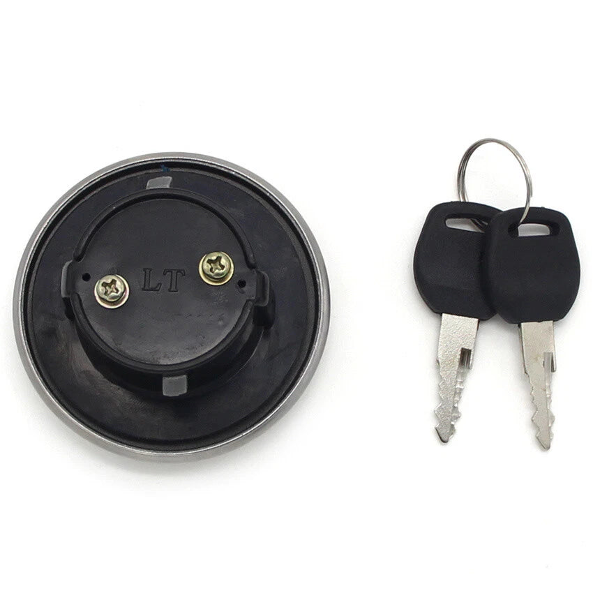 Fuel Gas Tank Cap Cover Keys for Suzuki VS750 Intruder GZ250 GZ125 (1987-2004)