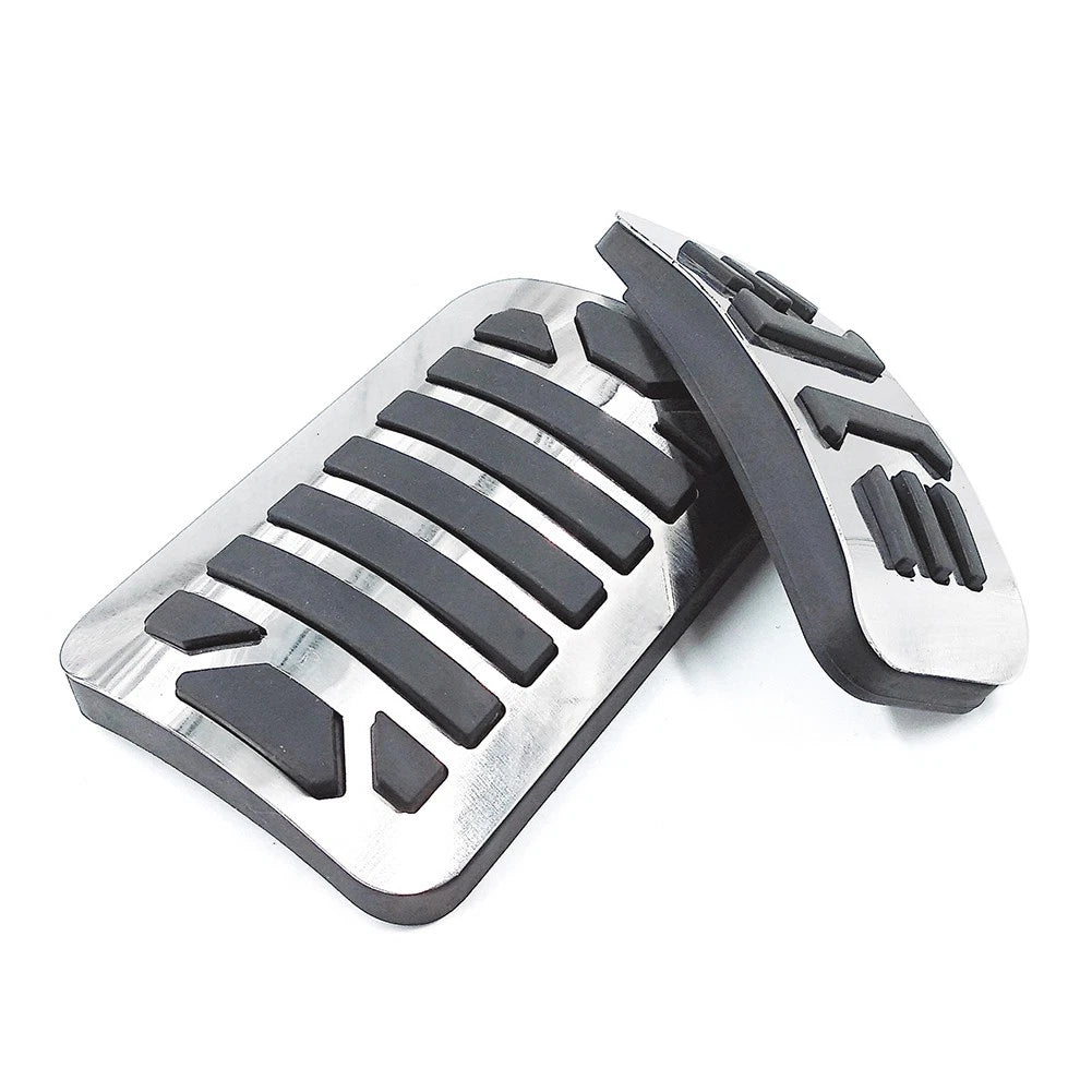 Stainless Steel Brake Gas Pedal Covers for Jaguar XE XF XJ XJL
