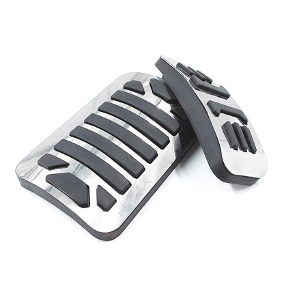 Stainless Steel Brake Gas Pedal Covers for Jaguar XE XF XJ XJL