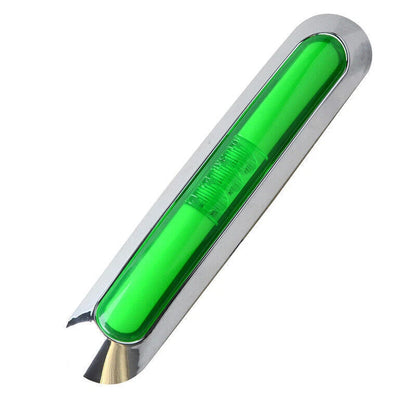 21 LED Side Marker Clearance Light with Chrome for Truck Trailer ()