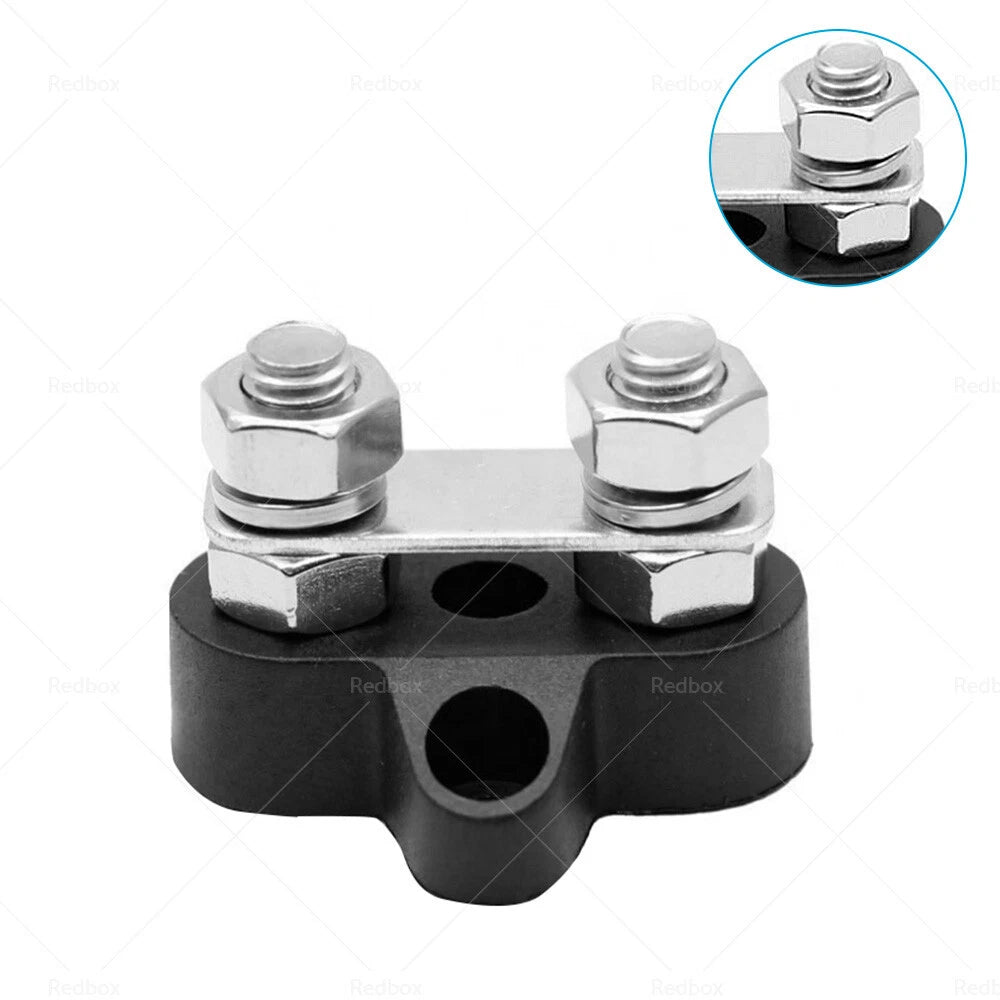 M6 Negative & M8 Positive Bus Bar Power Terminal Blocks for Power Distribution