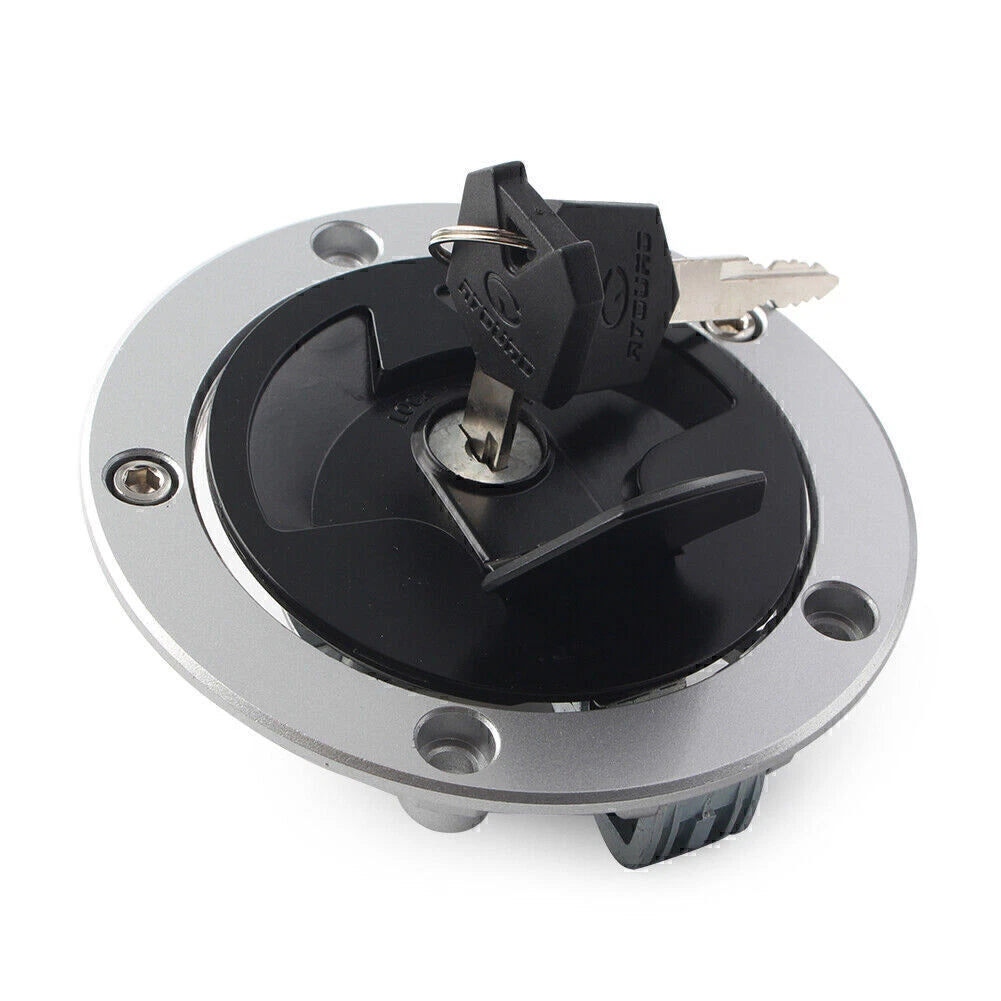Fuel Gas Tank Cap Cover Lock Keys for Kawasaki Ninja ZX6R ZX-6R (2007-2008)