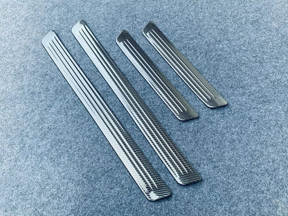 Outer Door Sill Scuff Plate Cover Trim for Toyota Prius (2023-2024)