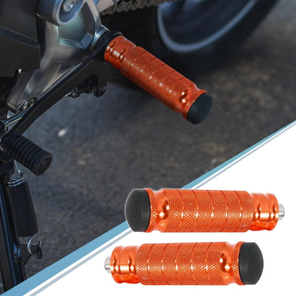 Pair 6mm Aluminum Aolly Rearset Footrest Footpeg for Motorcycle