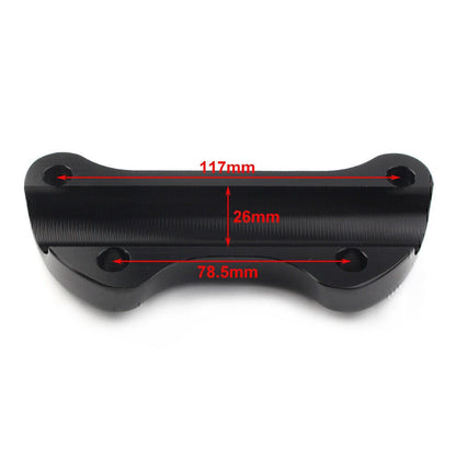 Handlebar Riser Top Clamp Cover for Harley Sportster Softail Dyna