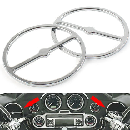 Speaker Trim Ring Covers for Harley Electra Tri Glide & Street Glide (2014-2023)