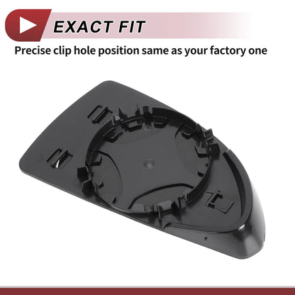 Left Driver Side Mirror Glass Replacement for Chevrolet Impala (2006-2013)