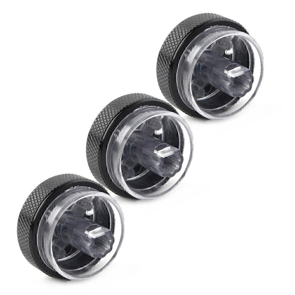 3 Pcs Air Conditioner Switch Knob Button for Ford Focus MK2 MK3 Mondeo (2004-2018)
