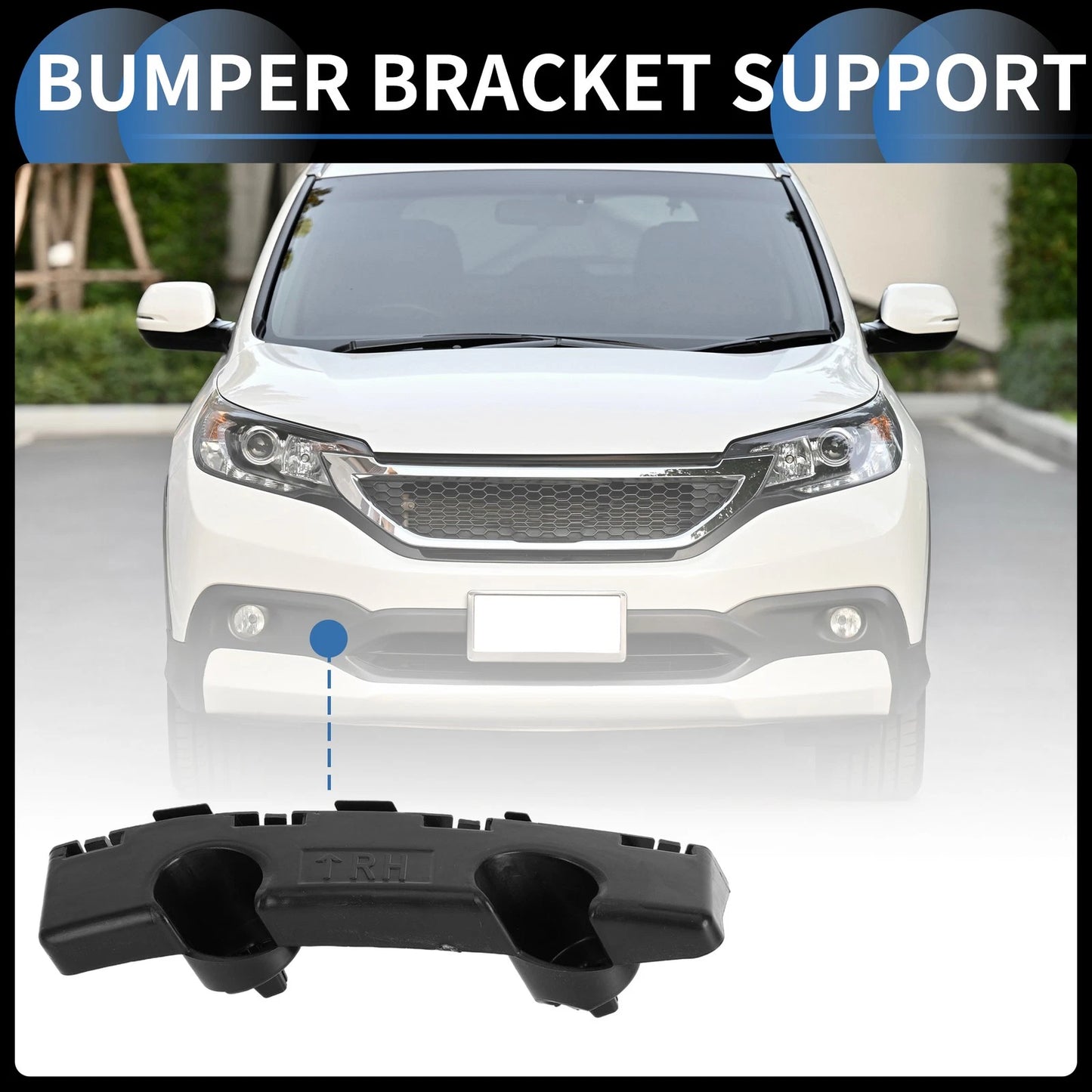 Right Front Bumper Retainer Bracket for Nissan Murano (2015-2024)
