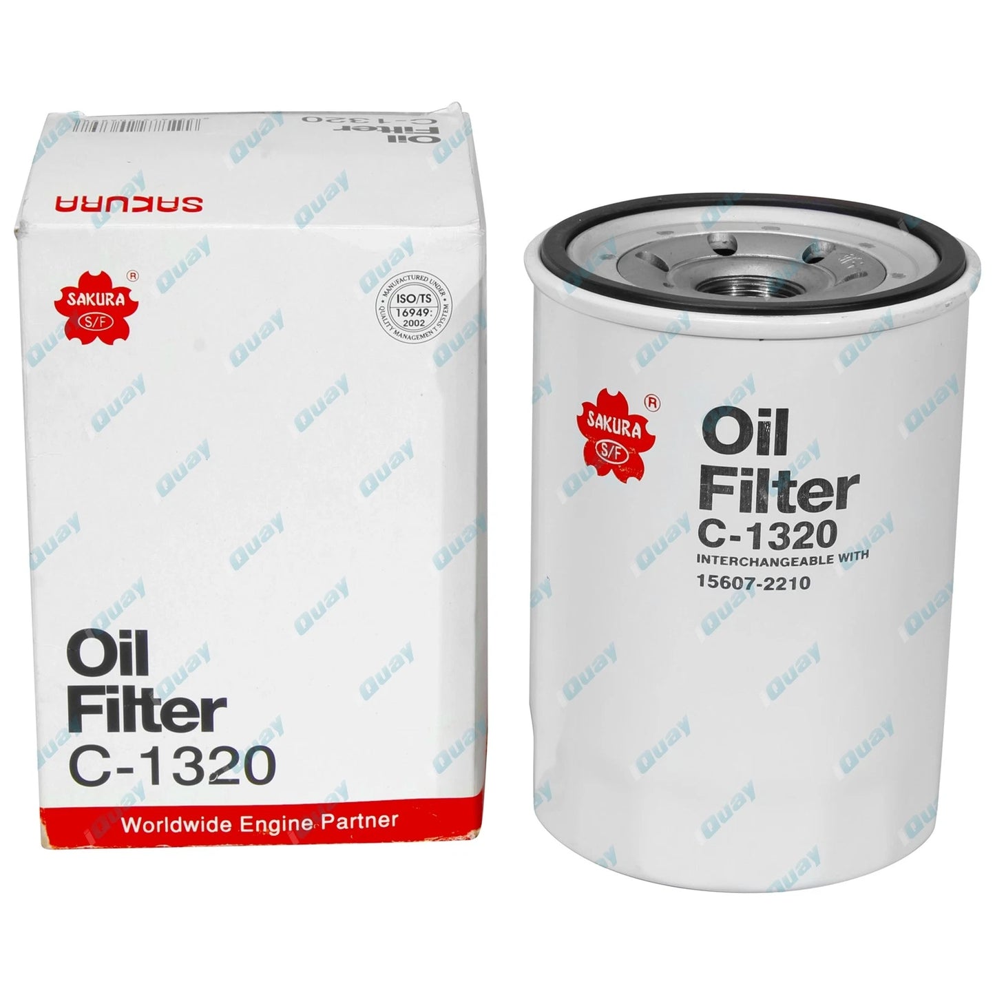 Engine Oil Filter C-1317 for Various Makes & Models (Interchangeable)