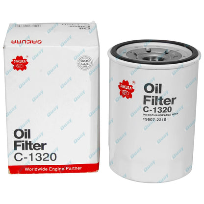 Engine Oil Filter C-1317 for Various Makes & Models (Interchangeable)
