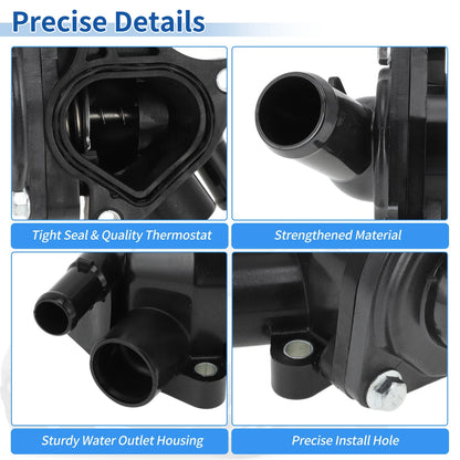 Engine Coolant Thermostat Housing Assembly Honda CR-V Acura RSX (2002-2006)