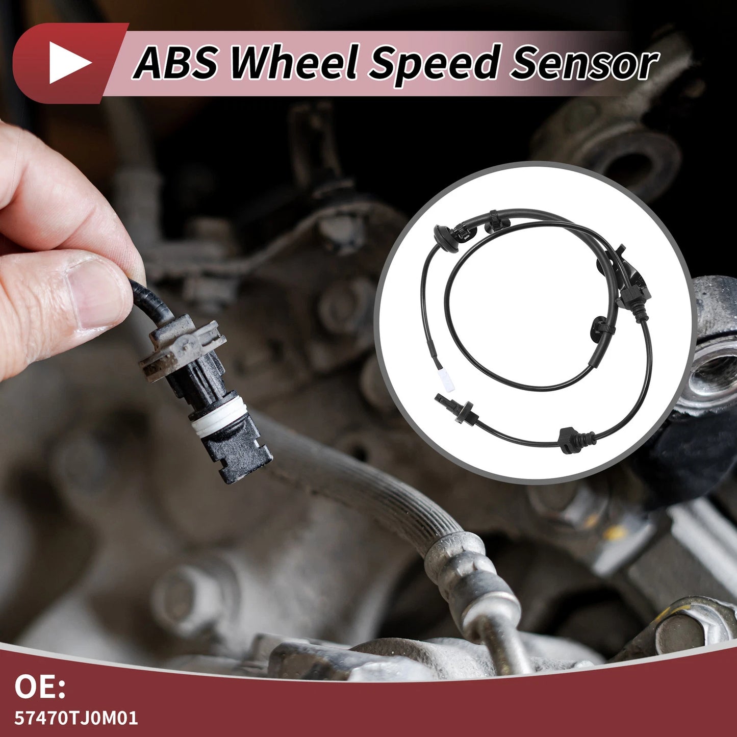 ABS Wheel Speed Sensor for Honda City (2009-2012)