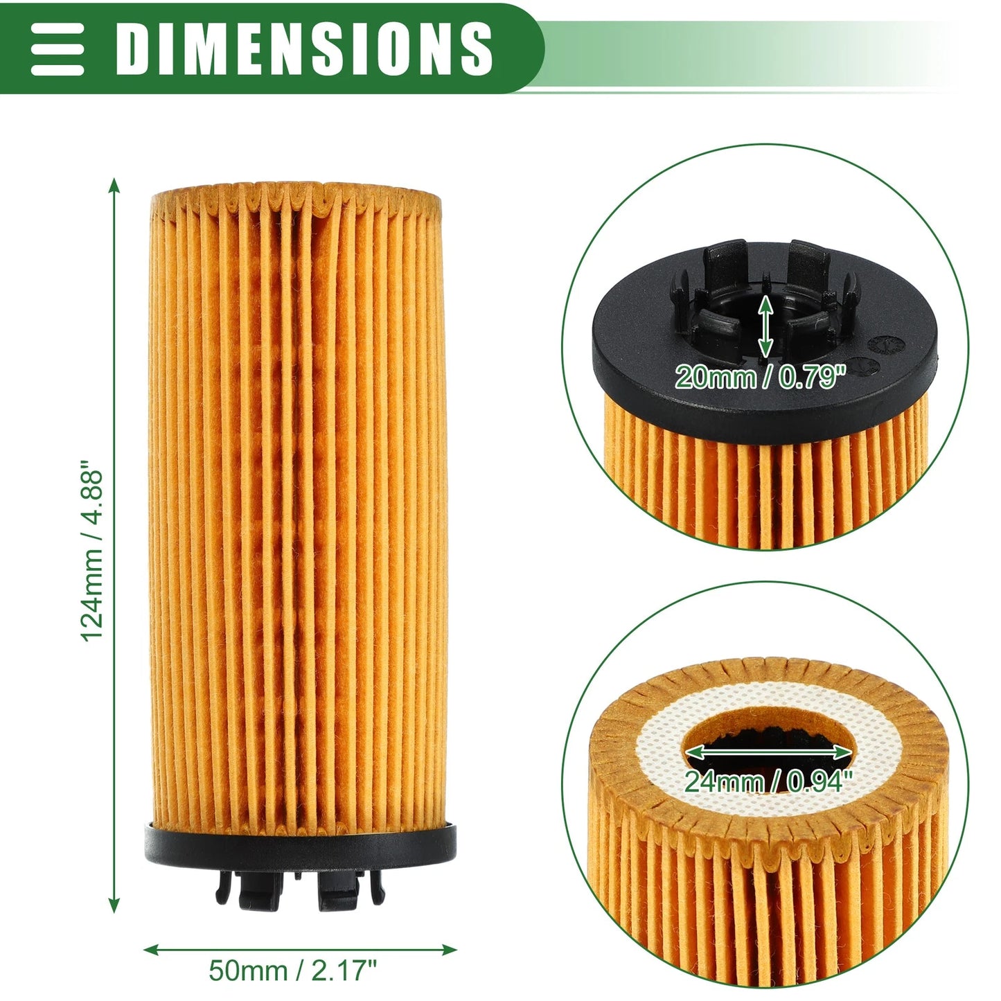 Engine Oil & Fuel Filter Set for BMW X1 (2000-2022)
