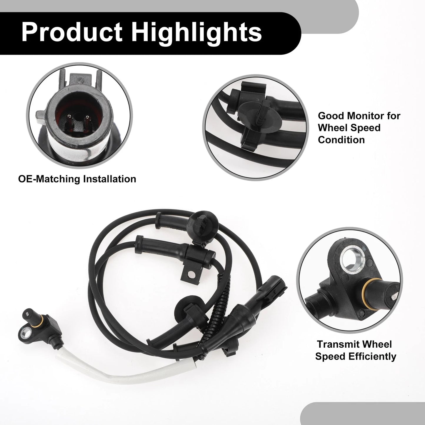 ABS Wheel Speed Sensor Kit for Mazda - 1 x Front Left/Right