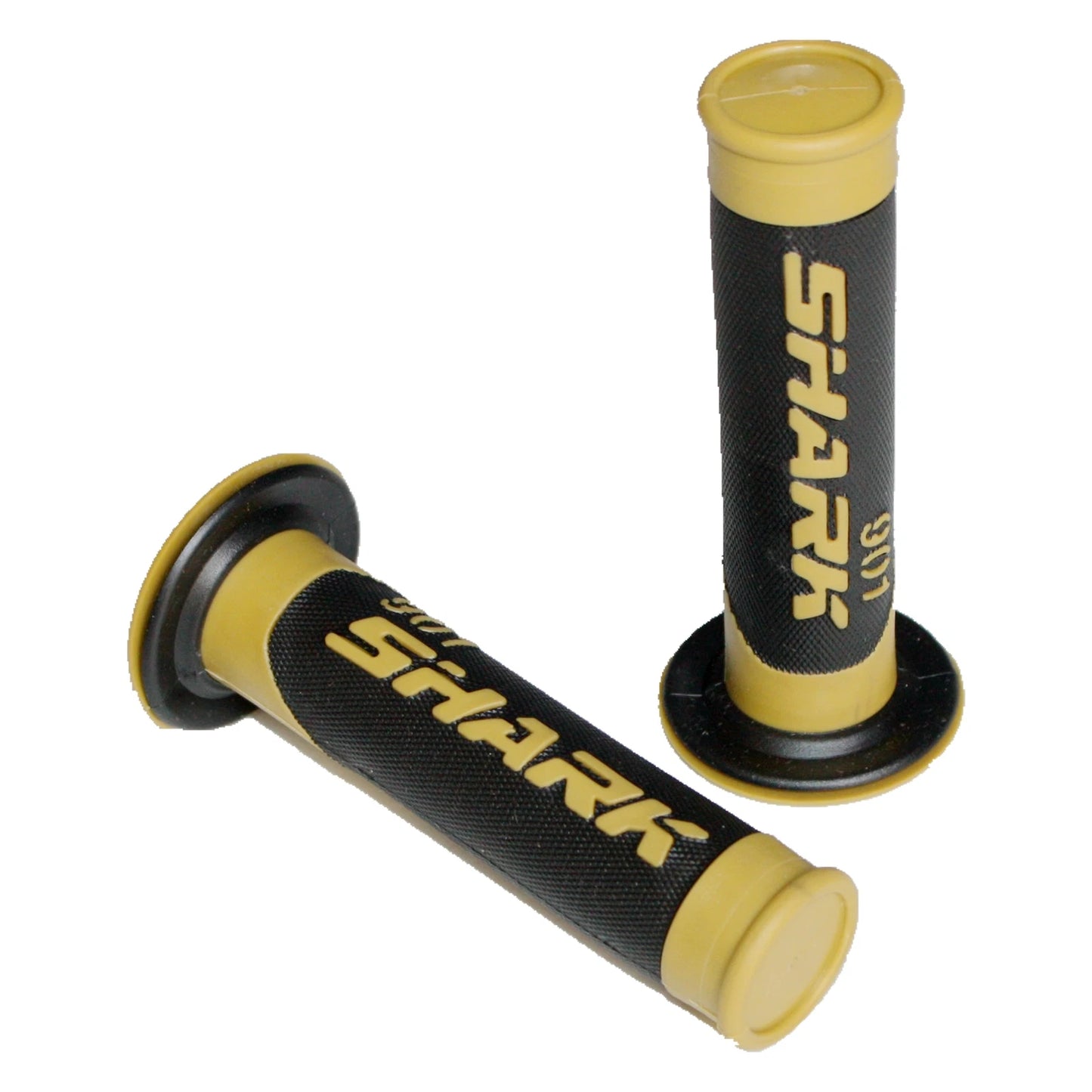 22mm Yellow Shark Throttle Hand Grips for 125cc PIT PRO Trail Dirt Bike