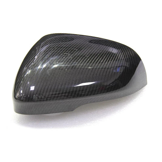 100% Dry Carbon Fiber Add-on Side Mirror Cover Caps for Jaguar XE XF XFR XFR-S