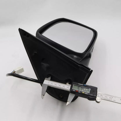 Chrome Electric LED Door Wing Mirrors x2 for Isuzu D-Max2008-2012