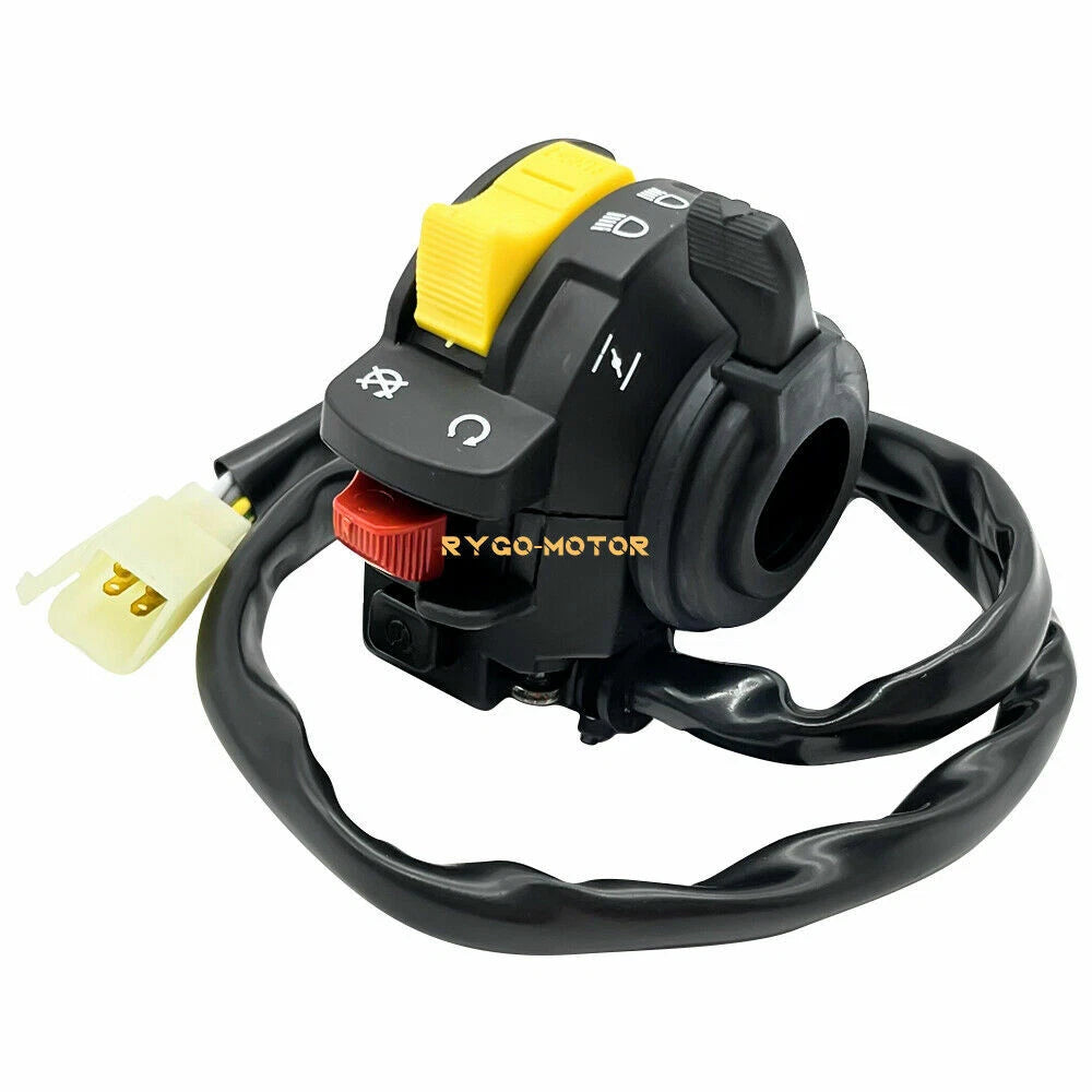 Left Handlebar Switch Start Headlight for Suzuki QuadRunner (1998–99)