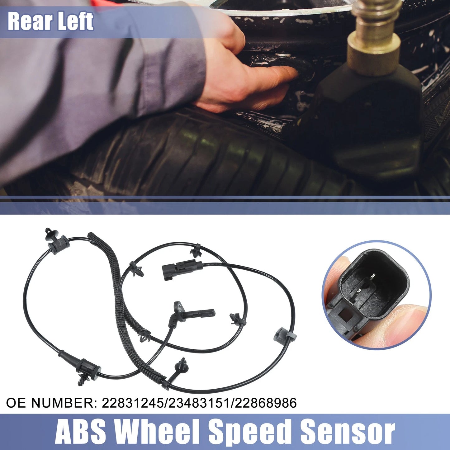 Rear Left ABS Sensor for Buick LaCrosse (2014–2016)