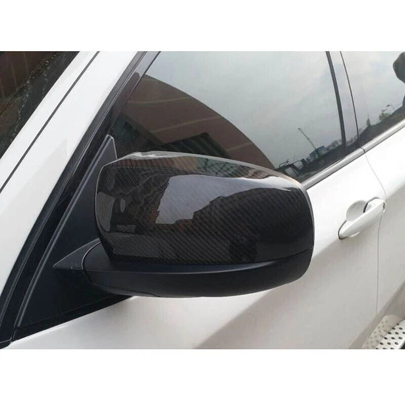 100% Carbon Fiber Stick-on Side Mirror Cover for BMW X5 E70 07-13 / X6 E71 08-14