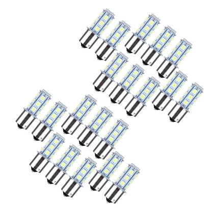 20 x 12V 1156 1141 18SMD LED Interior Light Bulbs for RV Camper Trailer