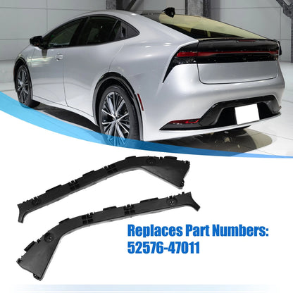 Rear Bumper Bracket for Toyota Prius 1.5L (2010-2015) - Durable Plastic, Black