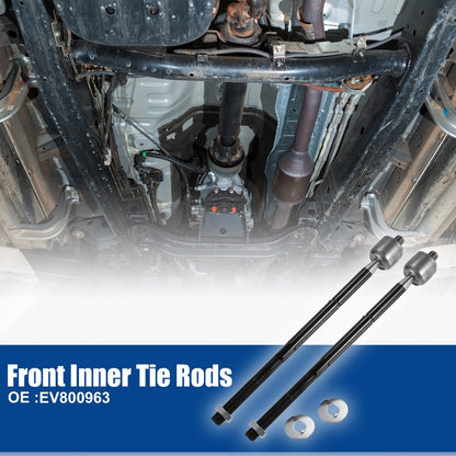 Front Inner Tie Rods for Chrysler 300 & Dodge Challenger Black