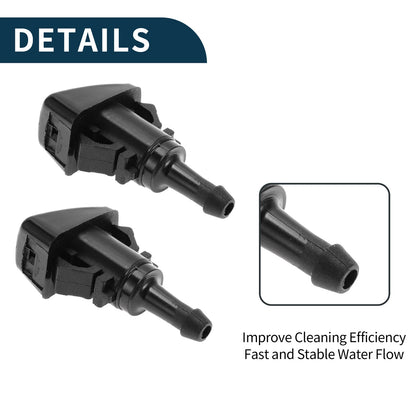 Front Windshield Washer Nozzles  for Chrysler Aspen (2007-2009)
