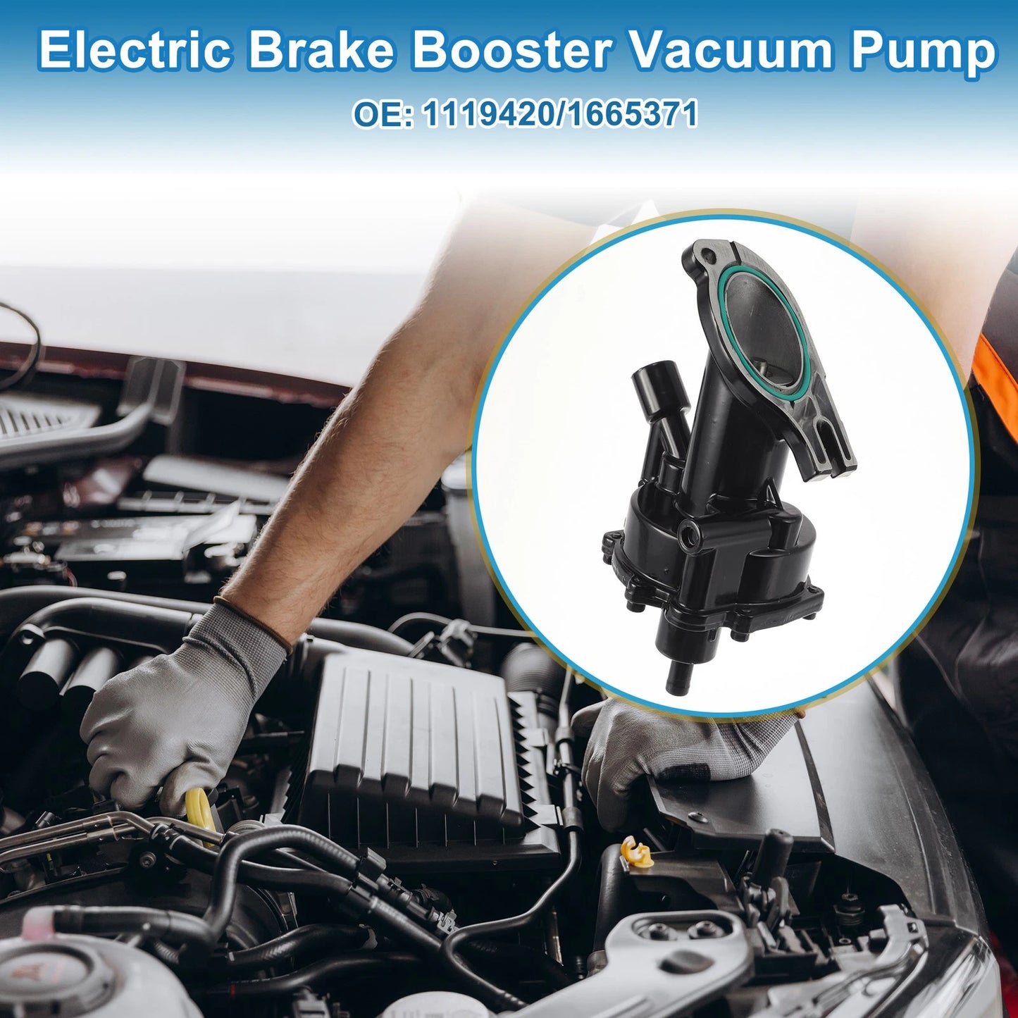 Brake Vacuum Pump for Ford C-MAX (2007-2010)