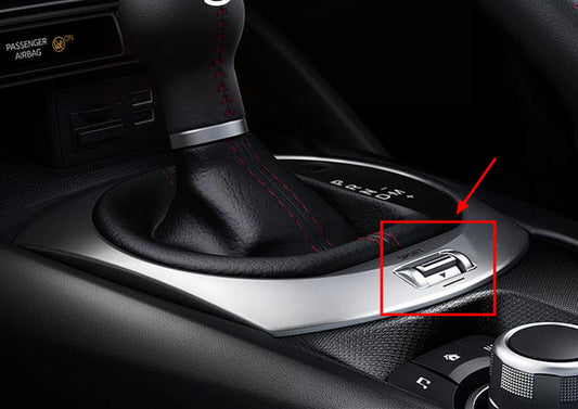 1x Center Gear Shift Panel Trim for Mazda MX-5 (2016-2025) Matte Carbon Fiber