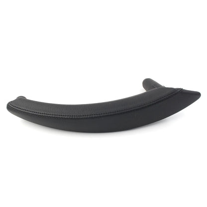 Black Door Trim Pull Handle Right Side Real Leather for BMW X5 X6 (2007-2013)