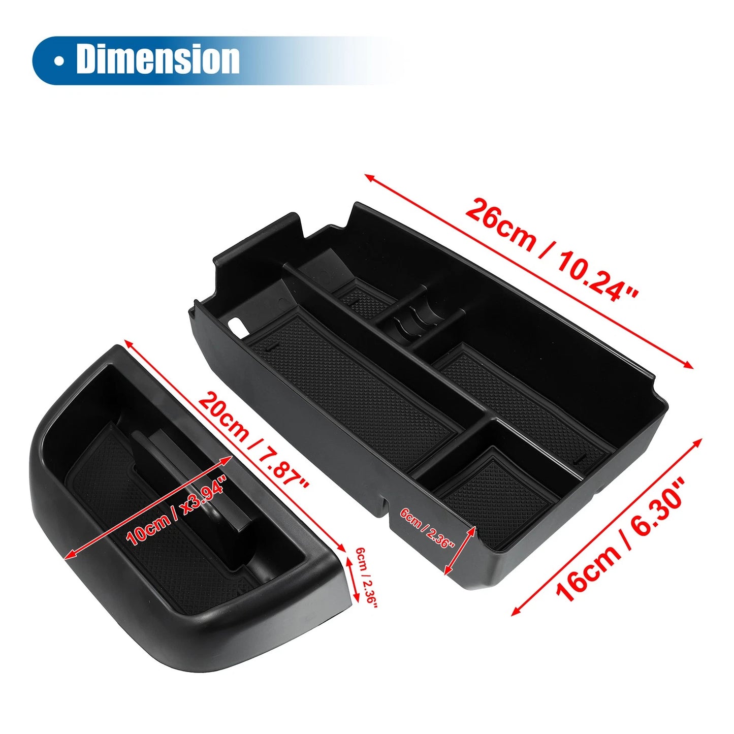 Dashboard Organizer Insert Tray for Ford Bronco Sport (2021-2023)