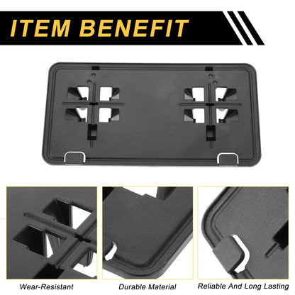 Bumper License Plate Bracket Holder for Ford F-150 (2015-2017) 1 Set