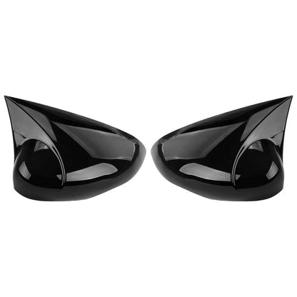 Gloss Black Car Rear View Mirror Covers for Ford Fiesta MK7 (2008-2012)