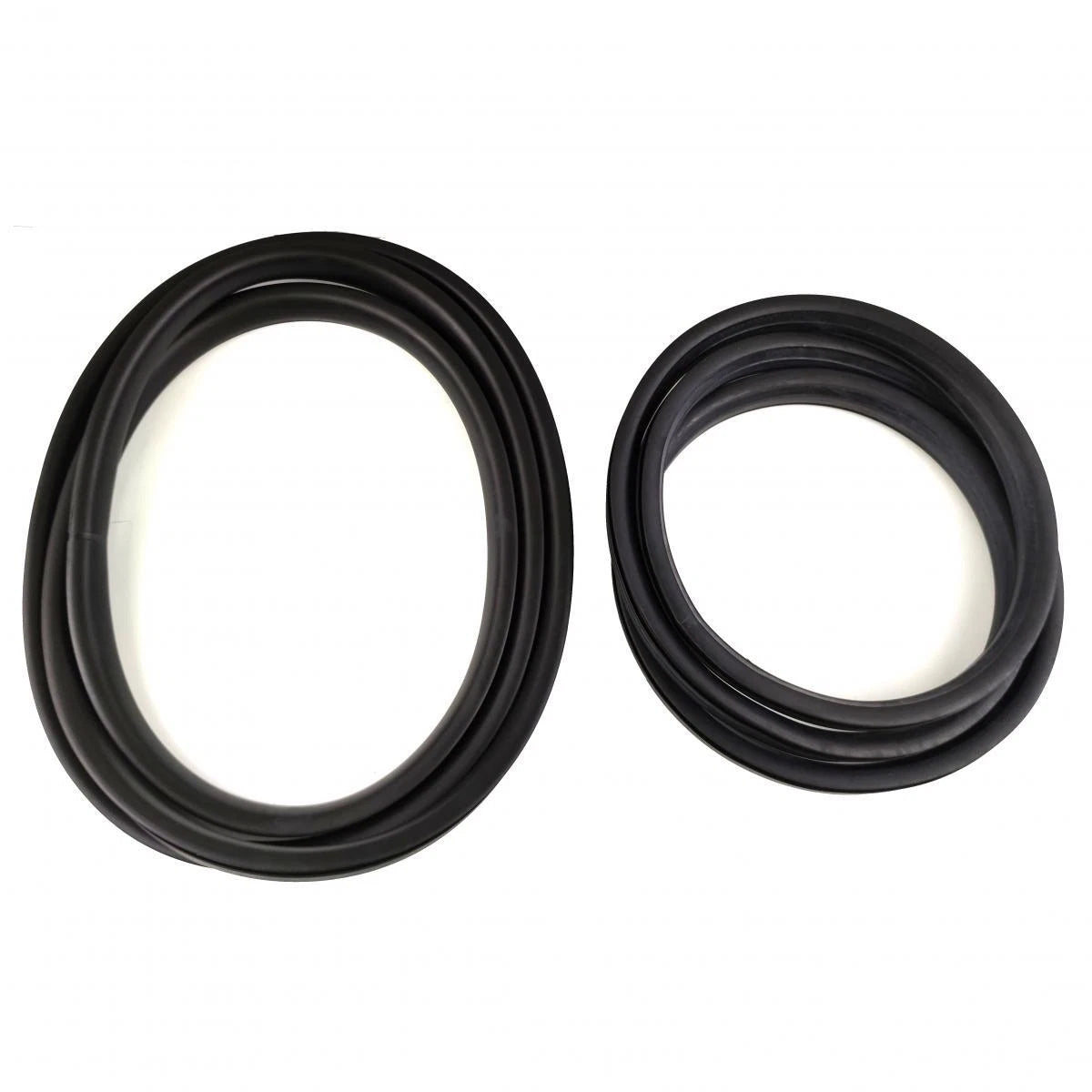Windshield Weatherstrip Rubber Seal F+R Pair Fits Isuzu KB20 Faster 1972-80 D09