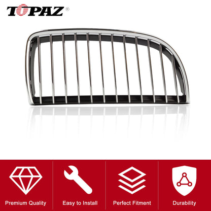 Front Right Kidney Chrome Grille for BMW E90 E91 320i 325i (2006-2012)